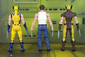 Hasbro Marvel Legends Series Deadpool & Wolverine Movie – Wolverine (Sleevless) & Wolverine (Brown Suit) Figures