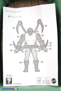 Mattel Masters of the Universe Origins 200X Cartoon Collection Buzz Off, Keldor, Webstor & Whiplash Figures