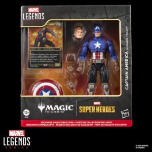MARVEL LEGENDS SERIES MARVEL SUPER HEROES MAGIC THE GATHERING CAPTAIN AMERICA (AVENGERS TWILIGHT) (8)