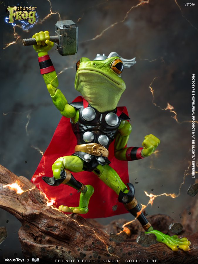 SSR X Venus Toys Thunder Frog 1/12 Scale Figure