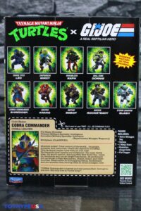Playmates Toys Teenage Mutant Ninja Turtles x G.I. Joe Figures