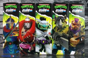 Playmates Toys Teenage Mutant Ninja Turtles x G.I. Joe Figures