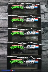 Playmates Toys Teenage Mutant Ninja Turtles x G.I. Joe Figures