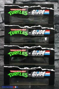 Playmates Toys Teenage Mutant Ninja Turtles x G.I. Joe Figures