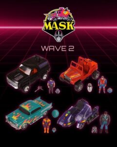 The Loyal Subjects M.A.S.K. Wave 2 Figures & Vehicles