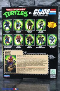 Playmates Toys Teenage Mutant Ninja Turtles x G.I. Joe Figures