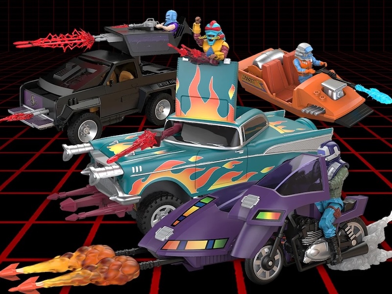 The Loyal Subjects M.A.S.K. Wave 2 Figures & Vehicles Pre-Orders
