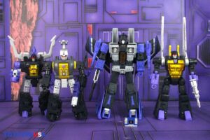 Takara-Tomy Transformers Dramatic Capture Series Decepticons Part 2 (Skywarp & Insecticon Trio) Figure Set