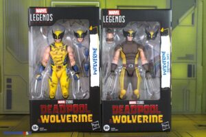 Hasbro Marvel Legends Series Deadpool & Wolverine Movie – Wolverine (Sleevless) & Wolverine (Brown Suit) Figures