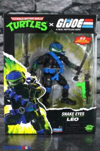 Playmates Toys Teenage Mutant Ninja Turtles x G.I. Joe Figures