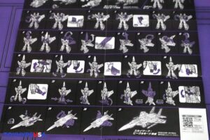 Takara-Tomy Transformers Dramatic Capture Series Decepticons Part 2 (Skywarp & Insecticon Trio) Figure Set