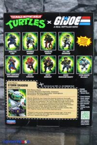Playmates Toys Teenage Mutant Ninja Turtles x G.I. Joe Figures