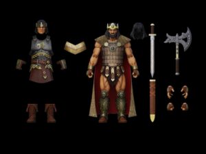 Boss Fight Studio Epic H.A.C.K.S. - King Conan Ruler of Aquilonia & Thulsa Doom Undead Sorcerer Figures 01.
