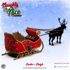 Fresh Monkey Fiction Naughty or Nice 1/12th Scale Santa's Sleigh 