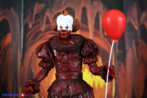 NECA Toys IT Welcome to Derry Ultimate Blood Pennywise Figure