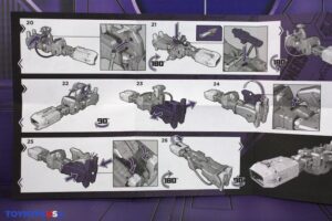 Hasbro The Transformers The Movie Studio Series 86 Voyager Class Shockwave Figure