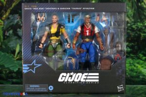 Hasbro G.I. Joe Classified Series David Red Dog Taputapu & Varujan Taurus Ayvazyan Figures