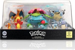Jazwares Pokemon Special Series Kanto Region First Partners Figure Set