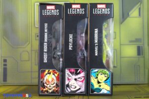 Hasbro Marvel Legends Series Marvel’s Box Build-A-Figure – Psylocke, Ghost Rider (Robbie Reyes) & Marinna Figures