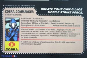 Super7 G.I. Joe ReAction+ Cobra Commander Figure & Comic Set