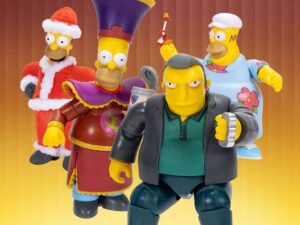 Jakks Pacific The Simpsons 5" Fat Tony, King-Size Homer, & The Chosen One Homer Figures