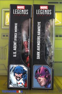 Hasbro Marvel Legends Series Marvel’s Box Build-A-Figure – Dark Avengers Hawkeye & U.S. Agent Figures