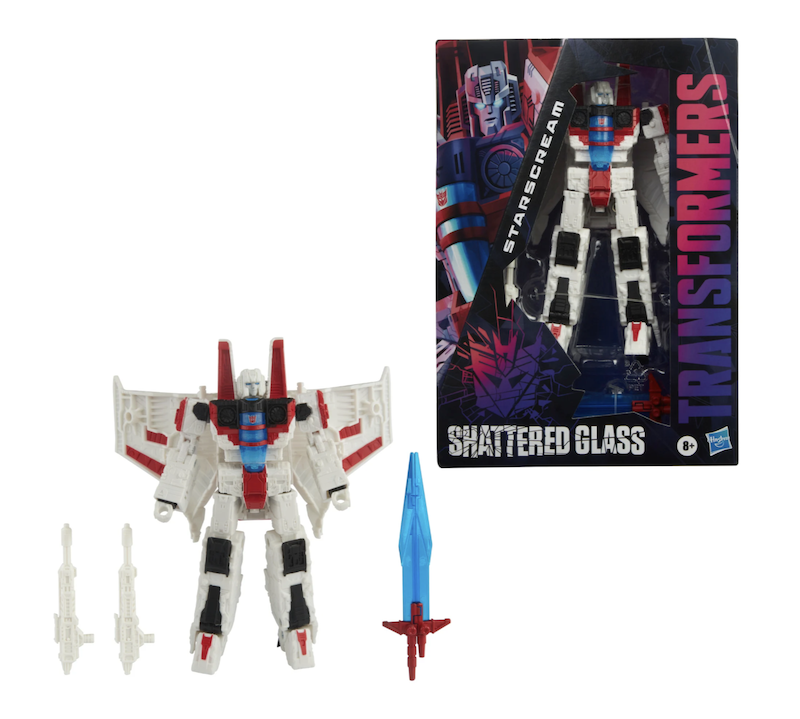Hasbro Transformers Generations Shattered Glass Voyager Starscream Figure (ReIssue)