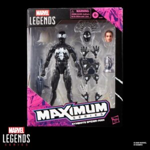 Hasbro Marvel Legends Series 6" Maximum Series Symbiote Spider-Man Figure