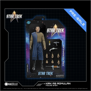 The Nacelle Company Star Trek The Original Series Kirk as Romulan (The Enterprise Incident) 1/10 Scale Figure