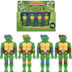 Super7 SDCC 2026 - Teenage Mutant Ninja Turtles Ooze Glow-in-the-Dark 3 3/4-Inch ReAction+ Figures 4-Pack