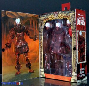 NECA Toys IT Welcome to Derry Ultimate Blood Pennywise Figure