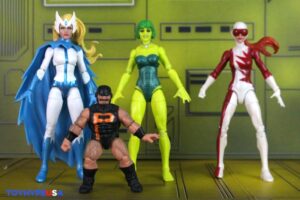 Hasbro Marvel Legends Series Marvel’s Box Build-A-Figure – Psylocke, Ghost Rider (Robbie Reyes) & Marinna Figures