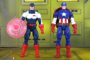 Hasbro Marvel Legends Series Marvel’s Box Build-A-Figure – Dark Avengers Hawkeye & U.S. Agent Figures