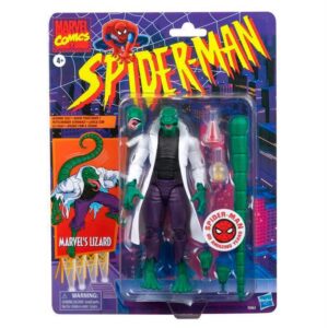 Hasbro Marvel Legends Series 6" Spider-Man Retro Venom & Lizard Figures 