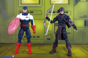 Hasbro Marvel Legends Series Marvel’s Box Build-A-Figure – Dark Avengers Hawkeye & U.S. Agent Figures