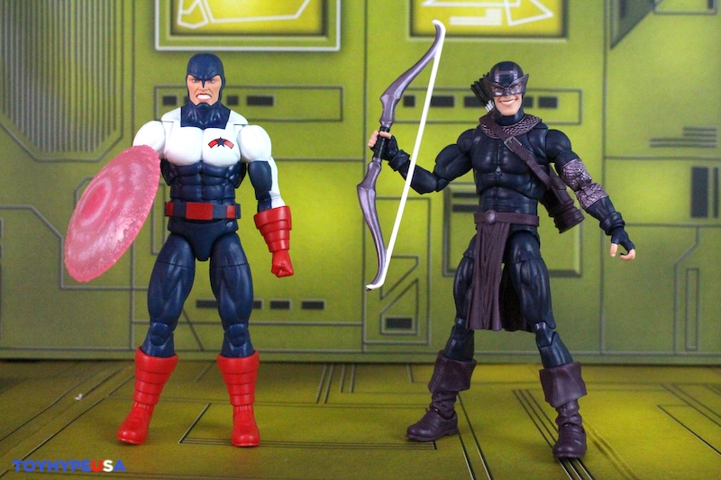 Hasbro Marvel Legends Series Marvel’s Box Build-A-Figure – Dark Avengers Hawkeye & U.S. Agent Figures