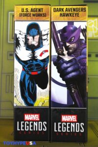 Hasbro Marvel Legends Series Marvel’s Box Build-A-Figure – Dark Avengers Hawkeye & U.S. Agent Figures