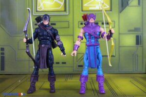 Hasbro Marvel Legends Series Marvel’s Box Build-A-Figure – Dark Avengers Hawkeye & U.S. Agent Figures