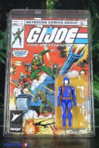 Super7 G.I. Joe ReAction+ Cobra Commander Figure & Comic Set