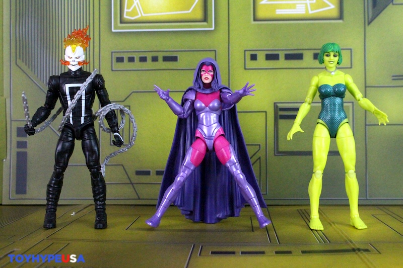 Hasbro Marvel Legends Series Marvel’s Box Build-A-Figure – Psylocke, Ghost Rider (Robbie Reyes) & Marinna Figures