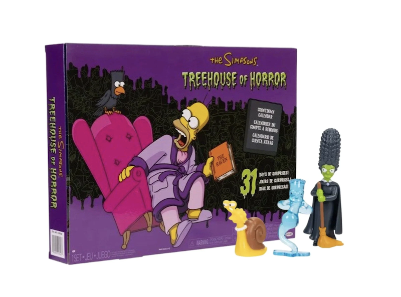 Jakks Pacific The Simpsons Treehouse of Horror 31-Day Advent Calendar
