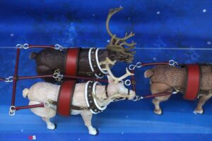 Fresh Monkey Fiction Naughty or Nice 1/12th Scale Santa’s Sleigh Vehicle
