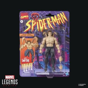MARVEL LEGENDS RETRO CARDBACK MARVEL'S SMYTHE, SPIDER-MAN THE ANIMATED SERIES