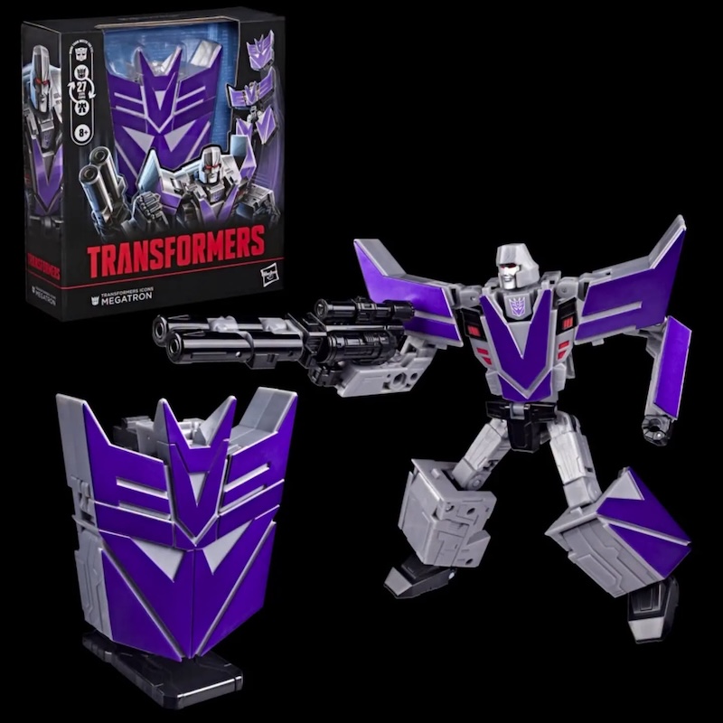 Hasbro Transformers Icons Decepticon Megatron Figure