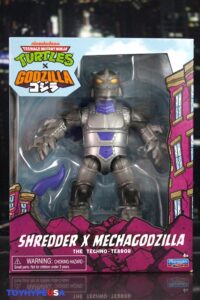 Playmates Toys Teenage Mutant Ninja Turtles x Godzilla Wave 2 – Donnie x Jet Jaguar, Splinter x King Caesar & Shredder x Megagodzilla Figures