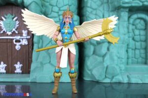 Mattel Masters of the Universe Origins 200X Cartoon Collection Sorceress, Sy-Klone, Trap Jaw & Man-E-Faces Figures