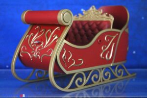 Fresh Monkey Fiction Naughty or Nice 1/12th Scale Santa’s Sleigh Vehicle