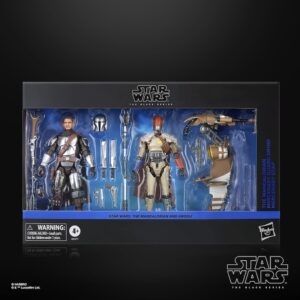 Hasbro Star Wars The Black Series 6" The Mandalorian & Grogu - Mercenary Guard Droid & STAP Set 