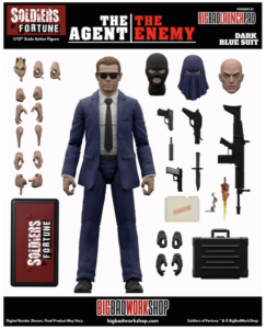 BigBadWorkShop - Soldiers of Fortune Wave 2 The Agent/The Enemy 1/12 Scale Figures