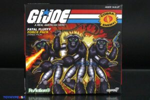 Super7 G.I. Joe ReAction+ Fatal Fluffy Force Pack Figure Three-Pack